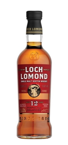 WHISKY ECOSSE HIGHLANDS SINGLE MALT LOCH LOMOND 12 ANS 46% 70CL