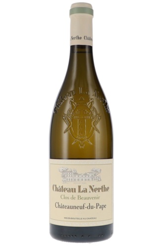 AOP CHATEAUNEUF DU PAPE Blanc CLOS BEAUVENIR CHATEAU LA NERTHE 2015 BIO