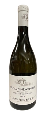 Chassagne 1er Cru Blanc Abbaye Morgeot Jean Fery 2018 Bio