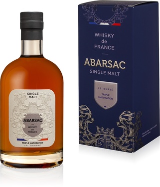 Whisky Francais Single Malt Le Tourbe Abarsac 40% 70cl