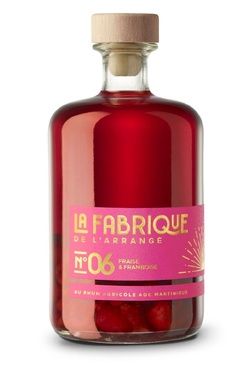 Punch Au Rhum Fabrique N°6 Framboise Fraise 32%