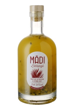 Punch Au Rhum Madi Passion Citron Vert 26% 70cl