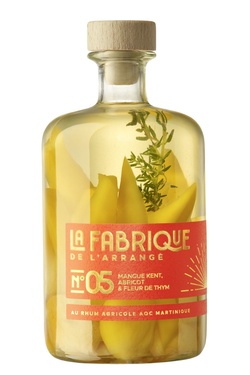 Punch Au Rhum Aoc De Martinique N°5 Mangue Abricot Fleur Thym La Fabrique32%70cl