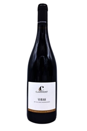 IGP COLLINES RHODANIENNES SYRAH CAVE DES CLAIRMONTS 2023