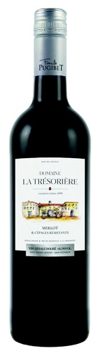 VIN DESALCOOLISE RGE MERLOT LA TRESORIERE