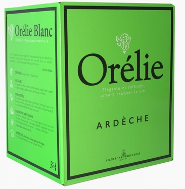 Bib 3 L Igp Ardeche Blc Orelie Sauvignon/chardonnay