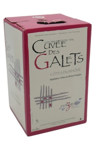 RAV COTES DU RHONE 5L ESTEZARGUES