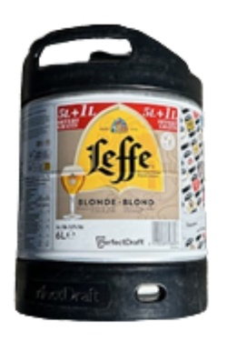 Perfect Draft 6l Belgique Abbaye Leffe Blonde 1l Offert 6,6%