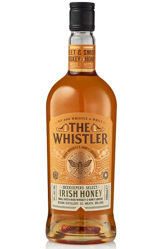 LIQUEUR DE WHISKY IRLANDE HONEY IRISH THE WHISTLER 40% 70CL