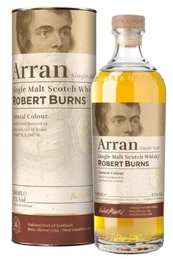 Whisky Ecosse Highlands Single Malt Arran Robert Burns 43% 70cl