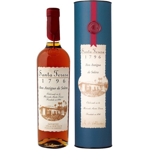 RHUM VENEZUELA SANTA TERESA 1796 40% 70CL