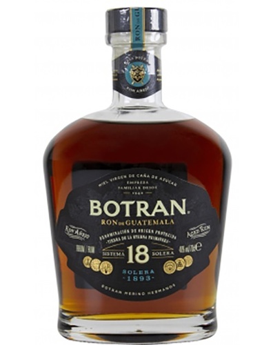 RHUM GUATEMALA BOTRAN SOLERA 18 40% 70CL