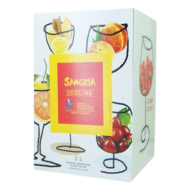 Rav Boisson Aromatisee Base De Vin Sangria 5l